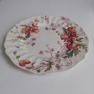 Royal Doulton Sherborne 9.5 Inch Luncheon Plate England Vintage Floral China